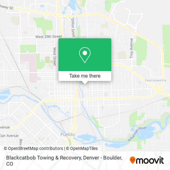 Mapa de Blackcatbob Towing & Recovery