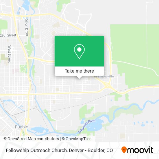 Mapa de Fellowship Outreach Church