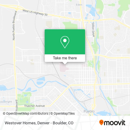 Mapa de Westover Homes