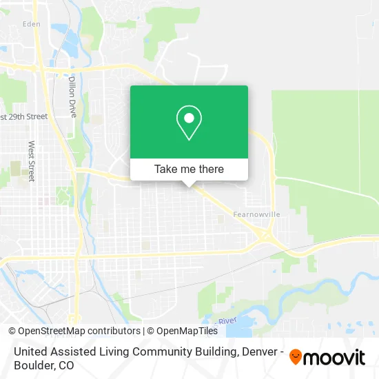 United Assisted Living Community Building map