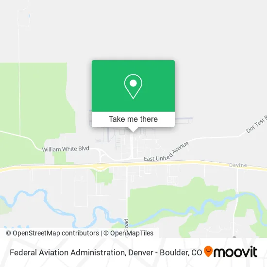 Federal Aviation Administration map