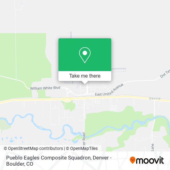 Pueblo Eagles Composite Squadron map