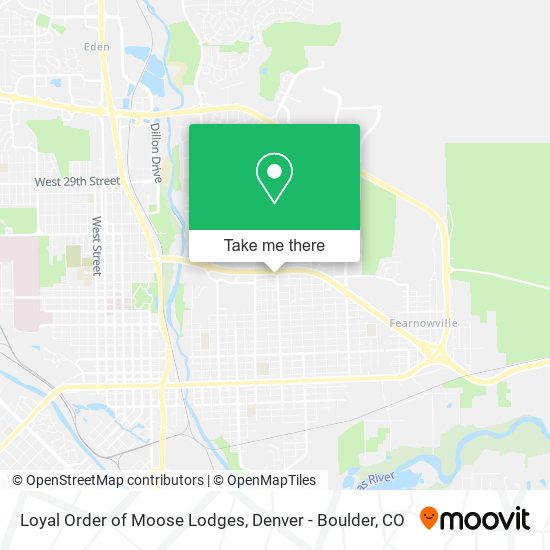 Loyal Order of Moose Lodges map