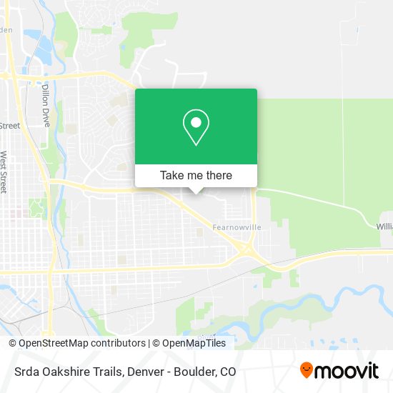 Srda Oakshire Trails map