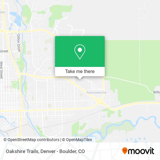 Oakshire Trails map