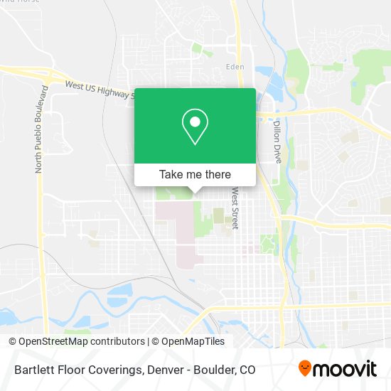 Mapa de Bartlett Floor Coverings