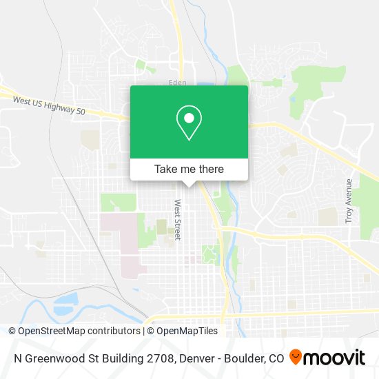 N Greenwood St Building 2708 map