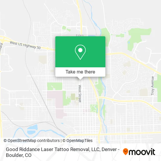 Good Riddance Laser Tattoo Removal, LLC map