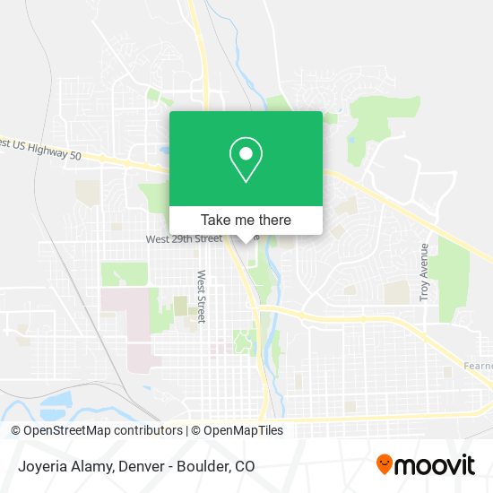 Joyeria Alamy map