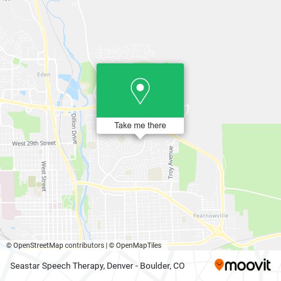 Mapa de Seastar Speech Therapy