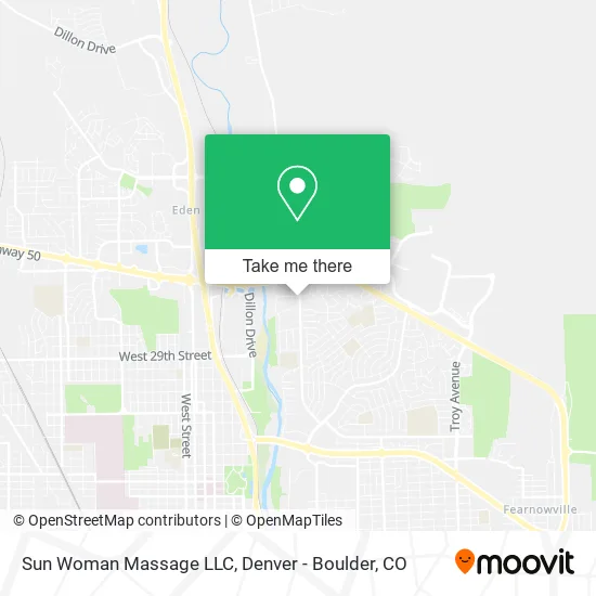 Sun Woman Massage LLC map