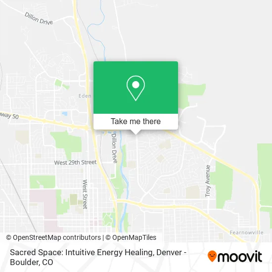 Sacred Space: Intuitive Energy Healing map