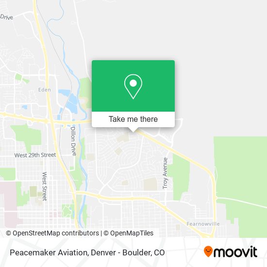Peacemaker Aviation map