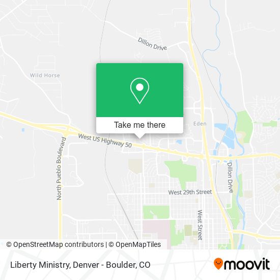 Liberty Ministry map