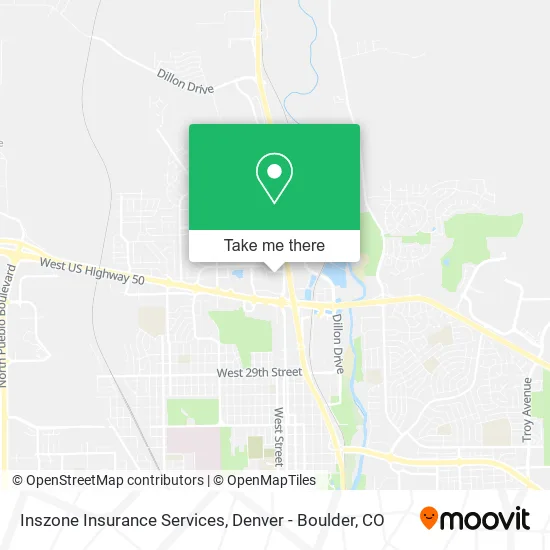 Inszone Insurance Services map