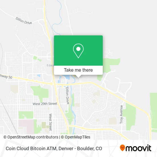 Coin Cloud Bitcoin ATM map