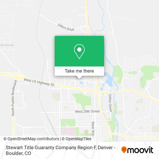 Stewart Title Guaranty Company Region F map