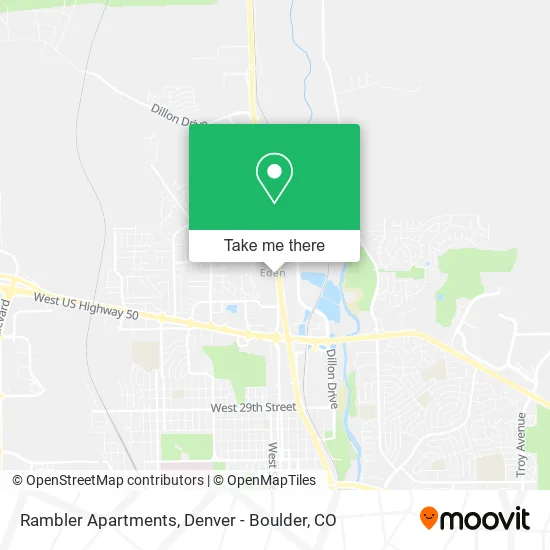 Rambler Apartments map