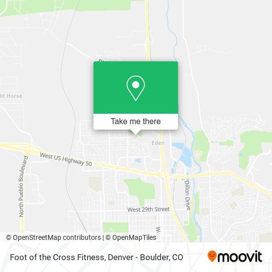 Foot of the Cross Fitness map