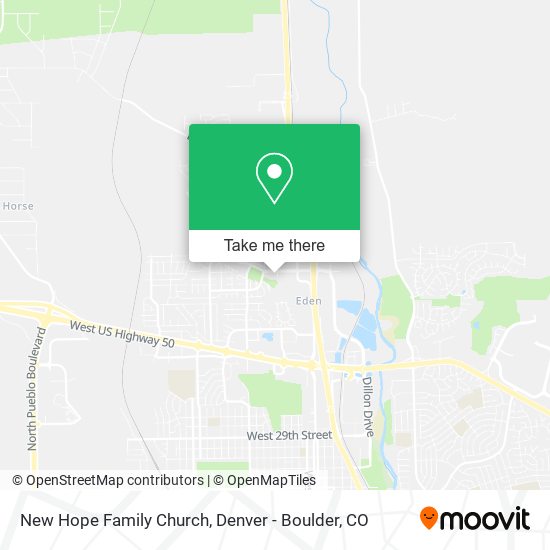 New Hope Family Church map