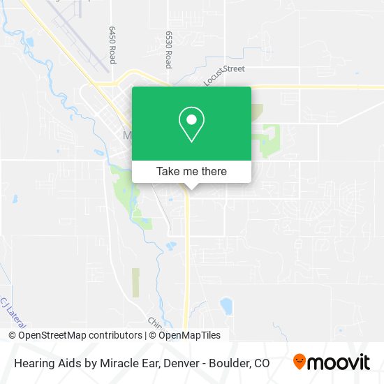 Mapa de Hearing Aids by Miracle Ear