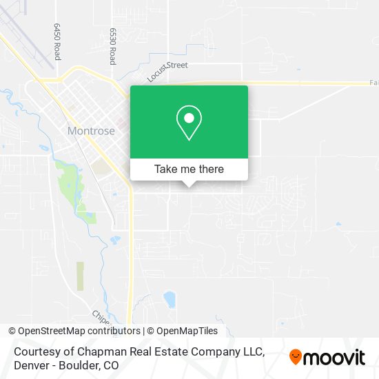Courtesy of Chapman Real Estate Company LLC map