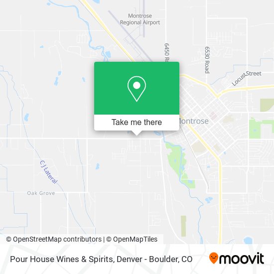 Pour House Wines & Spirits map