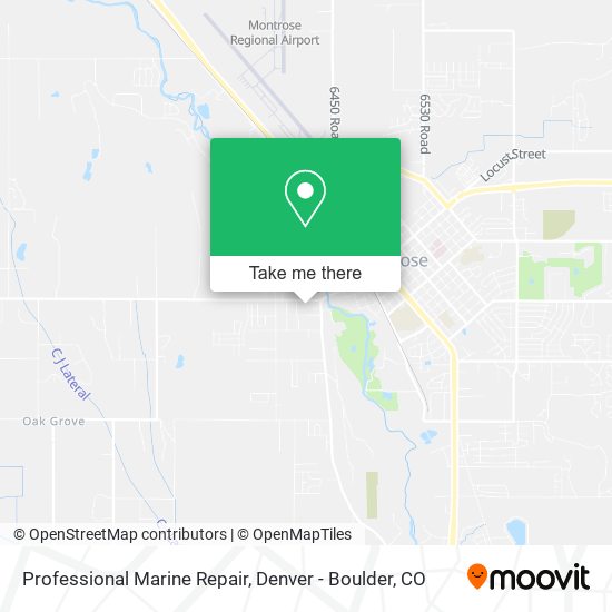Mapa de Professional Marine Repair
