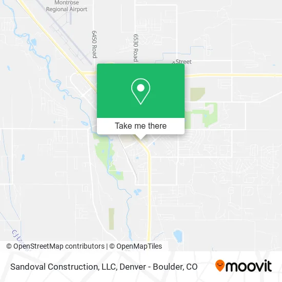 Sandoval Construction, LLC map