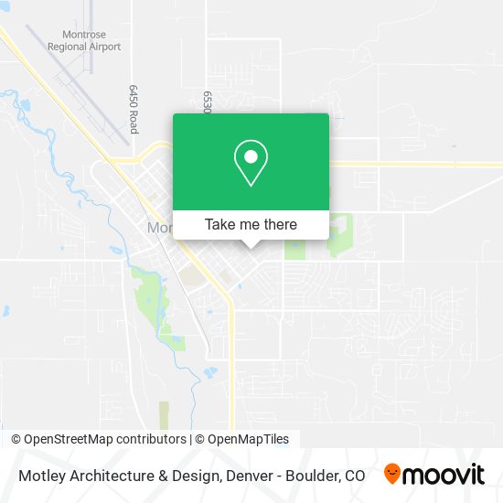 Motley Architecture & Design map