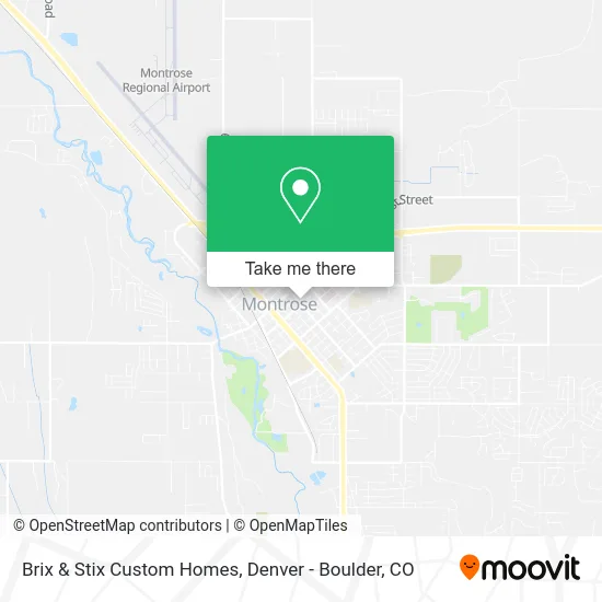 Brix & Stix Custom Homes map