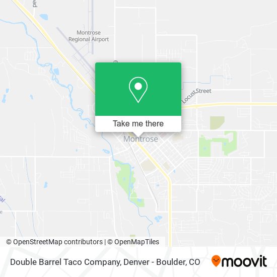 Double Barrel Taco Company map