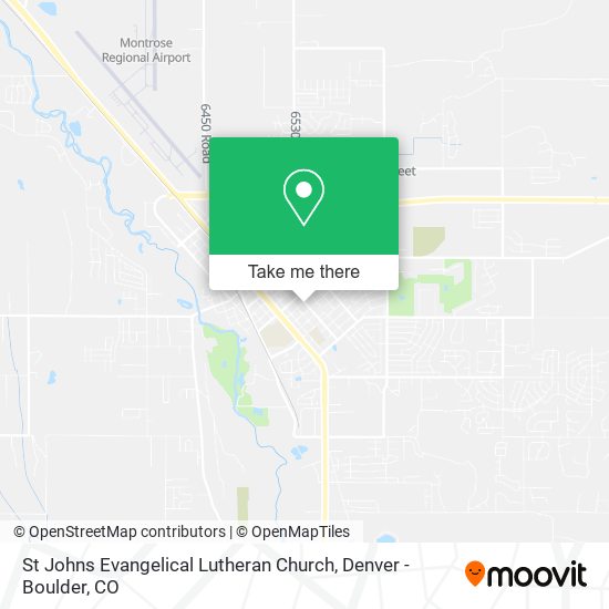 St Johns Evangelical Lutheran Church map