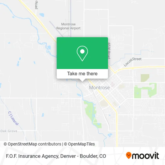 F.O.F. Insurance Agency map