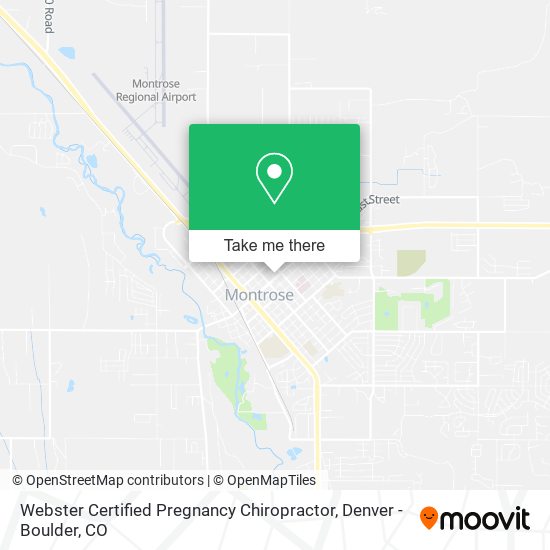Mapa de Webster Certified Pregnancy Chiropractor