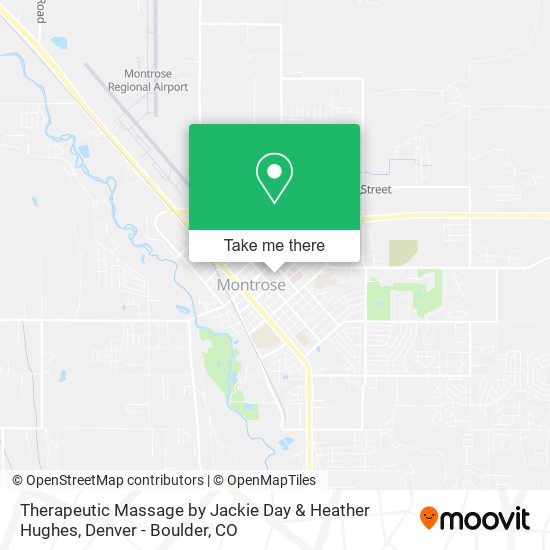 Mapa de Therapeutic Massage by Jackie Day & Heather Hughes