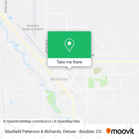 Maxfield Peterson & Richards map