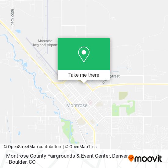 Mapa de Montrose County Fairgrounds & Event Center