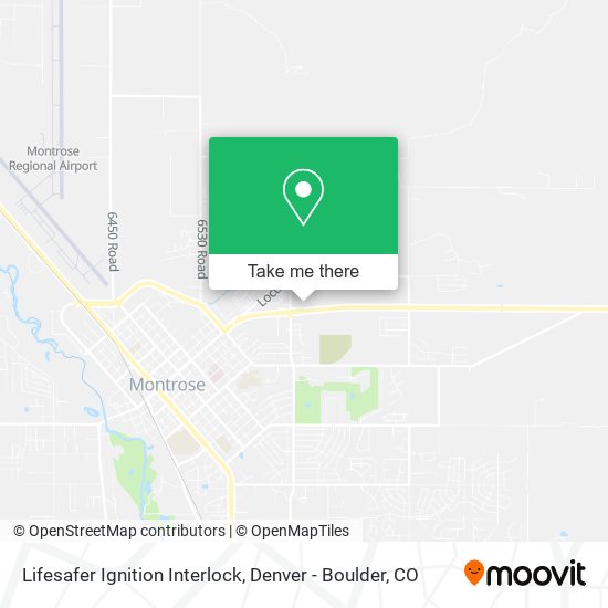 Lifesafer Ignition Interlock map