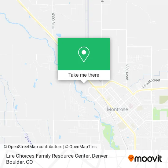 Life Choices Family Resource Center map