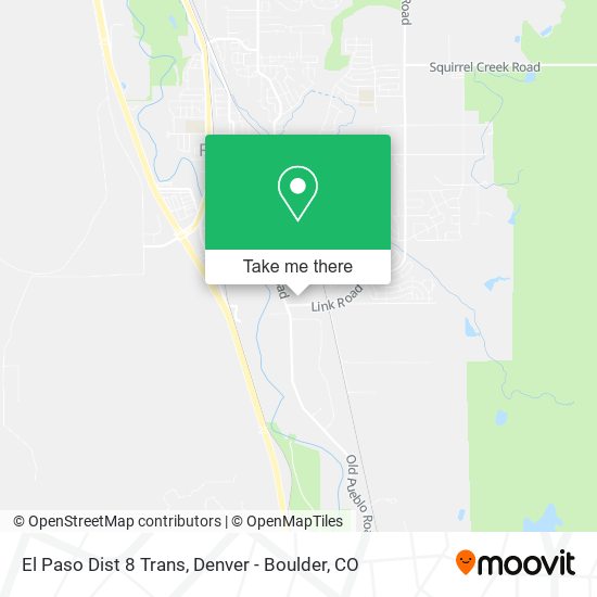El Paso Dist 8 Trans map