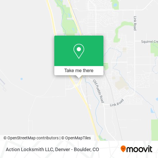 Mapa de Action Locksmith LLC