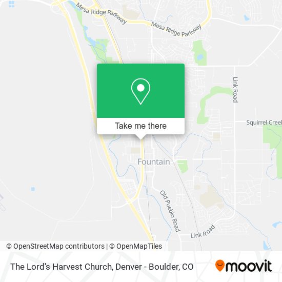 Mapa de The Lord's Harvest Church