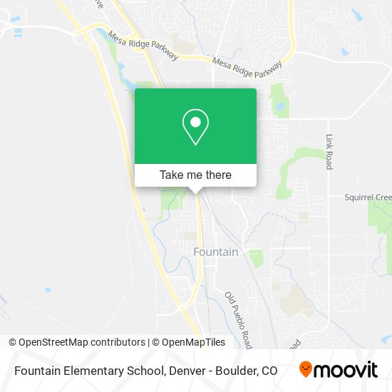 Mapa de Fountain Elementary School