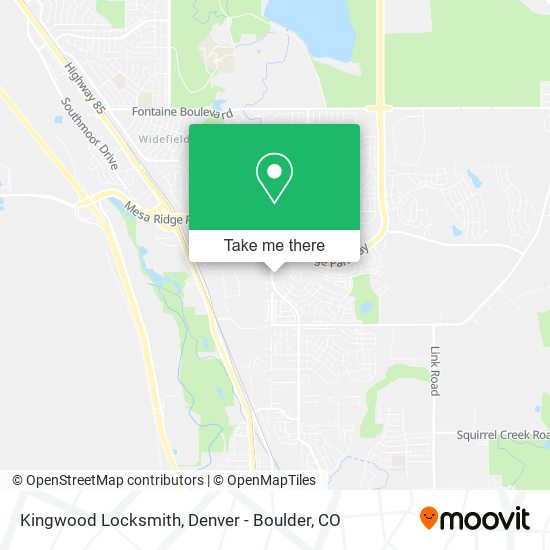 Kingwood Locksmith map