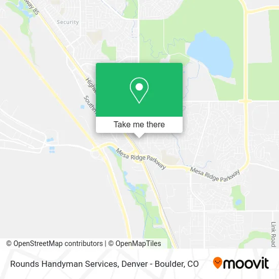 Rounds Handyman Services map