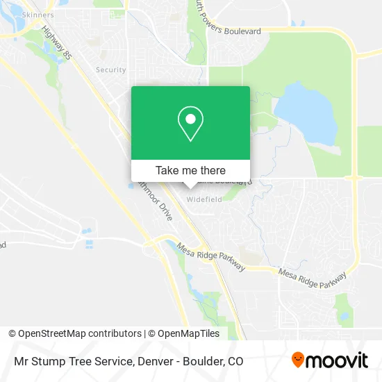 Mr Stump Tree Service map
