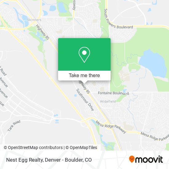 Nest Egg Realty map