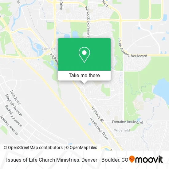 Issues of Life Church Ministries map