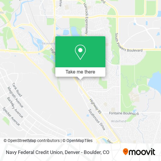 Navy Federal Credit Union map